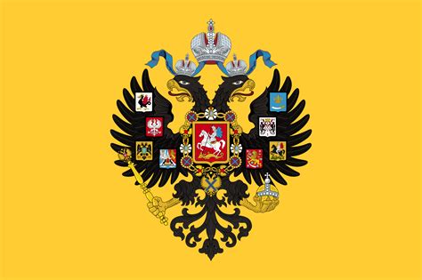 Imperial Standard of the Emperor of Russia (1858–1917) | Russia flag ...