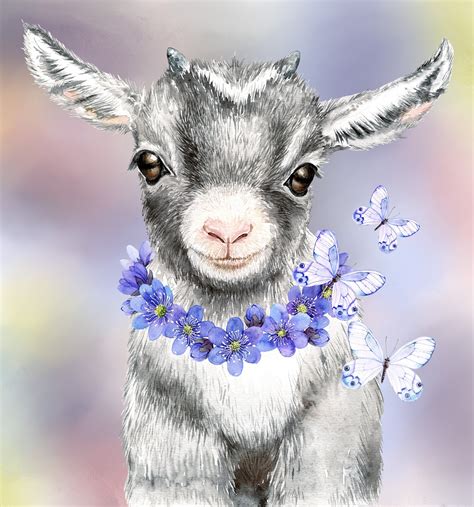 Cute Bunny Sublimation Watercolor Farm Animal Clipart - vrogue.co