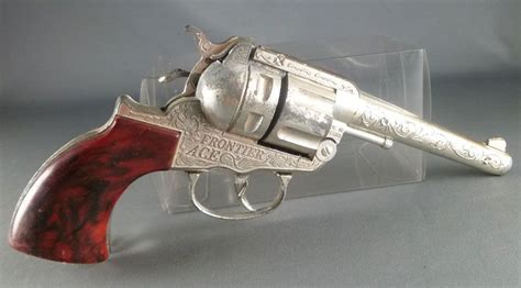 Frontier Ace Colt Toy Metal Cap Gun Revolver - Made in England