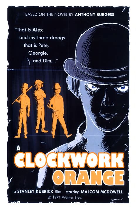 A Clockwork Orange Mini-Poster 5 - Malcolm McDowell Online