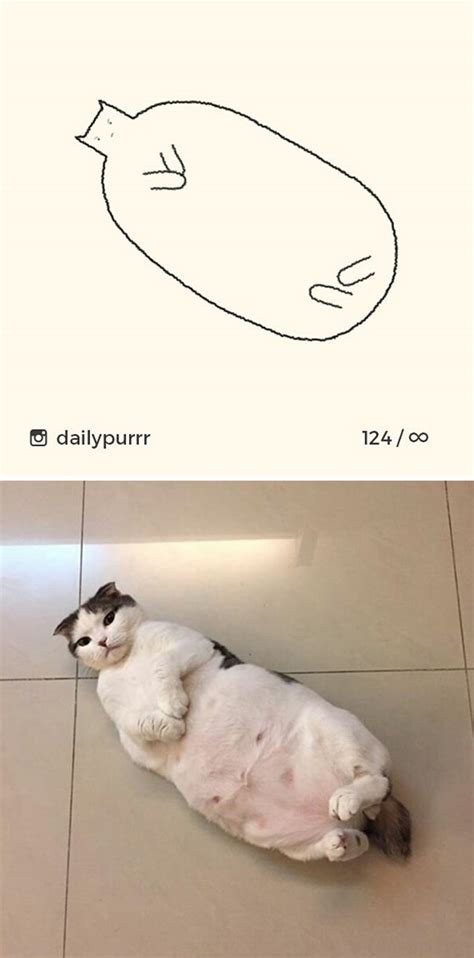 85 Times 'Stupid Cat Drawings' Made Everyone Laugh With How Accurate They Were | Bored Panda