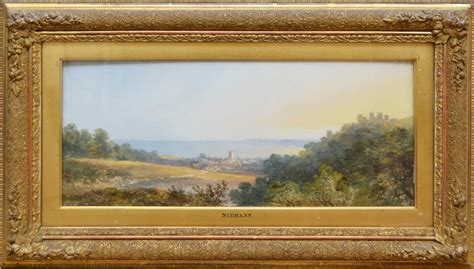 Sold Price: SIGNED NIEMANN, PAIR OF LANDSCAPES, OIL ON BOARD, 20 X 46CM ...