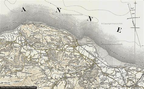 Historic Ordnance Survey Map of Minehead, 1899-1900