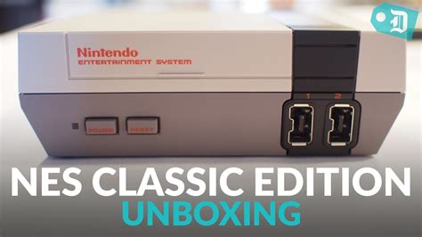 NES Classic Edition Unboxing - YouTube