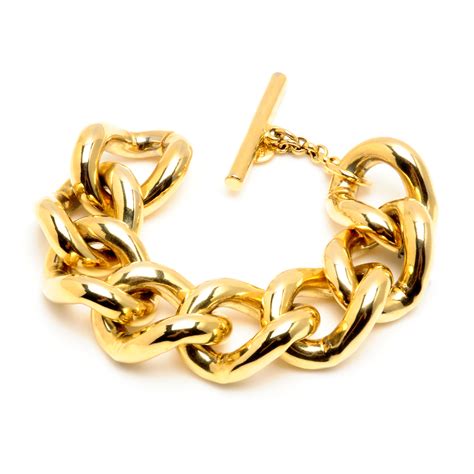 Large Gold Chain Link Bracelet - Ben-Amun - Touch of Modern