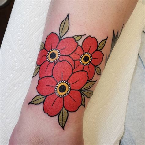 101 Amazing Traditional Flower Tattoo Ideas That Will Blow Your Mind! | Outsons | Men's Fashion ...