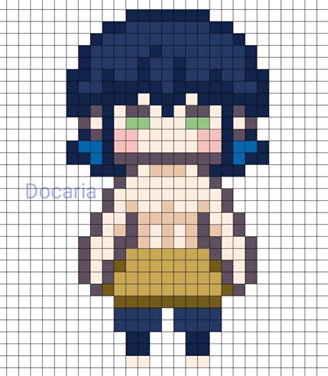 Inosuke. Artist Docaria. #art #pixelart #pixel #demonslayer #inosuke #kimizunoyaiba #арт # ...