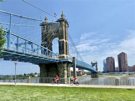 Roebling Bridge from Smale Riverfront Park, Cincinnati, OH… | Flickr