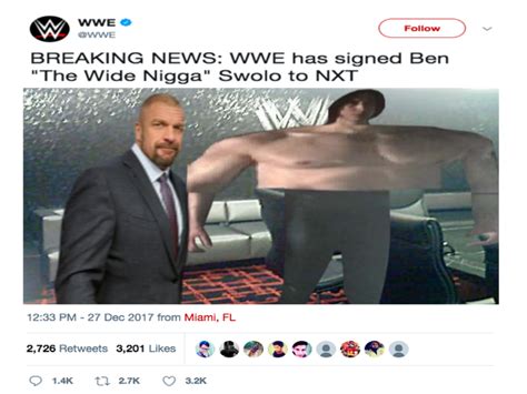 WWE | Ben Swolo | Know Your Meme