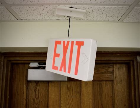 University updates fire safety policy following exit sign vandalisms ...