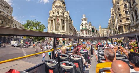 Madrid: 1 or 2 Day Hop-On Hop-Off Sightseeing Bus Tour | GetYourGuide