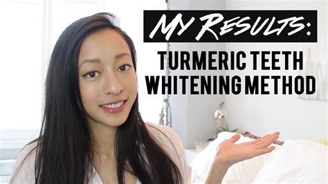 My Results! | Turmeric Teeth Whitening Method (w/ photos!) - YouTube