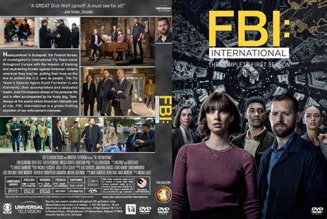 FBI: International - Season 1 R1 Custom DVD Cover & Labels - DVDcover.Com