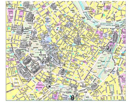 Vienna tourist map - Vienna attractions map (Austria)