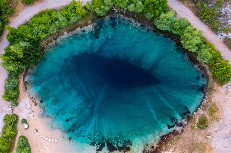 The Natural Spring Is Called the 'Eye of the Earth' for Good Reason