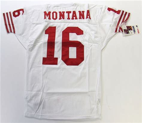 Lot Detail - Joe Montana Signed San Francisco 49ers Jersey