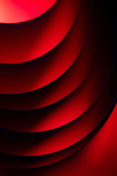 Download Stacked Circles Red Gradient Background | Wallpapers.com