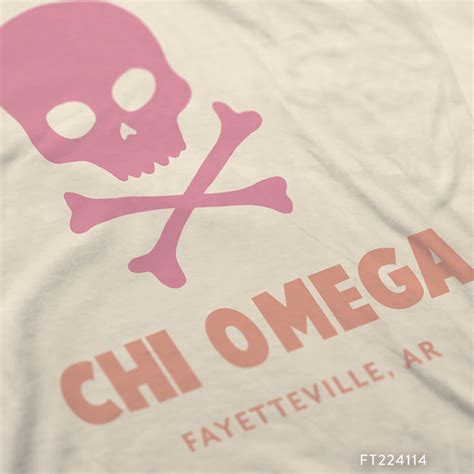 Chi Omega Symbol PR T-Shirt Design – B-Unlimited Custom Apparel Shop