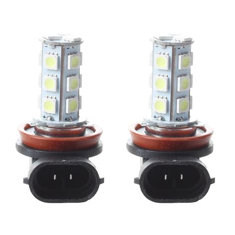 2 X H11 Light Bulb Lamp 18 SMD LED WHITE for car-in Car Headlight Bulbs ...