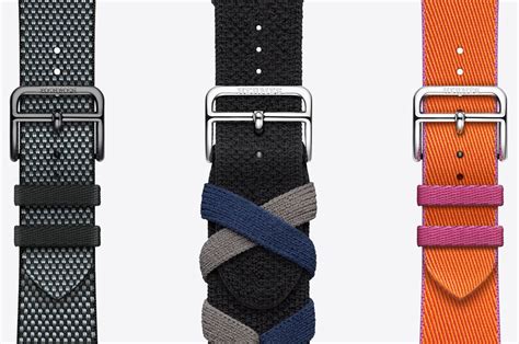 Besides calfskin leather, Hermès releases four new Apple Watch bands in ...