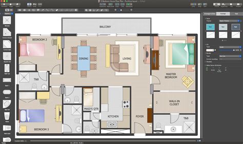 House Plan Drawing Samples 2 Bedroom - Application For Drawing House Plans | Bodegawasues