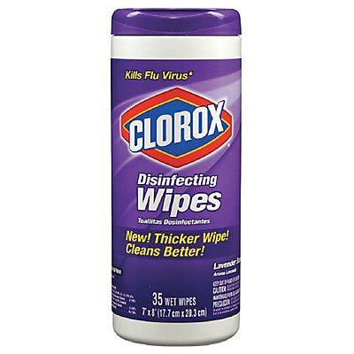 CLOROX Disinfecting Wipes White Lavender PK12 - Argent Products