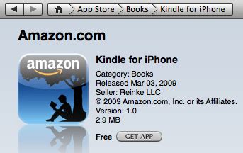 Amazon releases free Kindle app for the iPhone and iPod Touch | Edible Apple