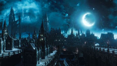 Dark Souls Dark Souls III City Moon Night 4K HD Games Wallpapers | HD ...