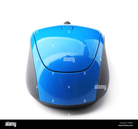 Wireless computer mouse isolated on white Stock Photo - Alamy