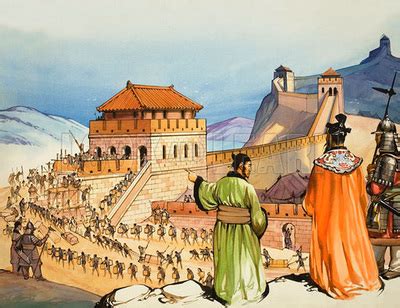 Why and when was the great wall of china built?