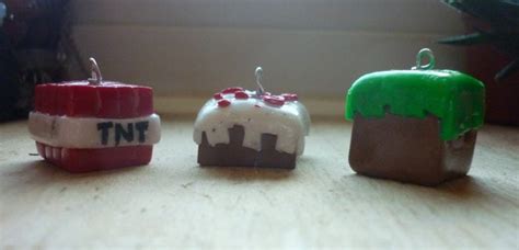 reserved polymer clay minecraft blocks and diamond