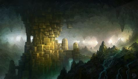 Fantasy City, Fantasy Places, Fantasy World, Fantasy Art Landscapes ...