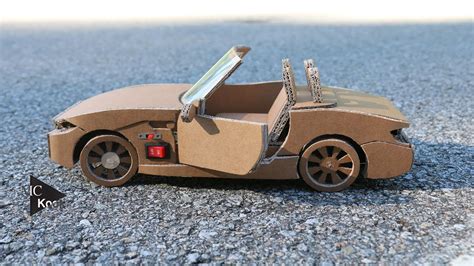 How To Make A 3d Car Out Of Cardboard - Car Retro