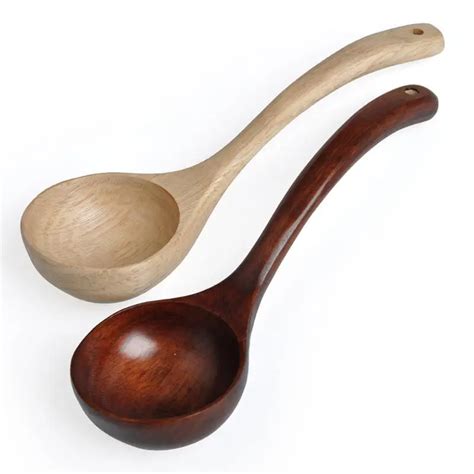 Comfortable Tableware High Quality Wood Soup Spoon Cooking Spoon Wooden ...