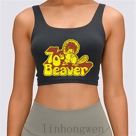 70s Seventies Beaver Women Tank Top Fashion Summer Style O-neck Cotton Personalized Standard ...