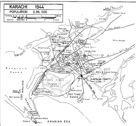 Historical Maps of Karachi