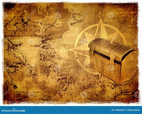 Ancient Treasure Map Stock Photos - Image: 14482033