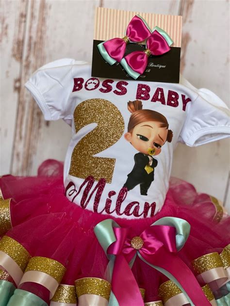 Boss Baby Tina Templeton Birthday tutu outfit, Boss Baby Tina girl ...