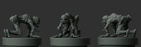 Ghoul Creature Critique Request — polycount