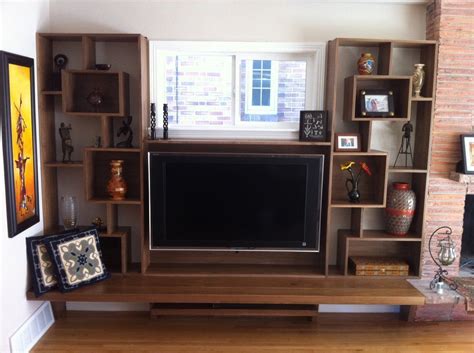 mid century modern entertainment center and bookshelves - Google Search ...