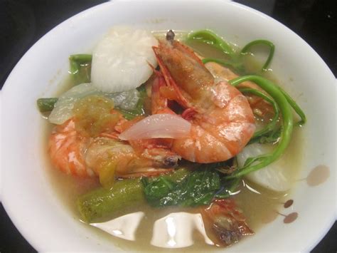 SINIGANG na HIPON sa KAMIAS