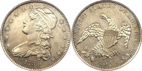 Capped Bust Quarter Photos, Mintage, Specifications, Errors, Varieties, Grading, and More