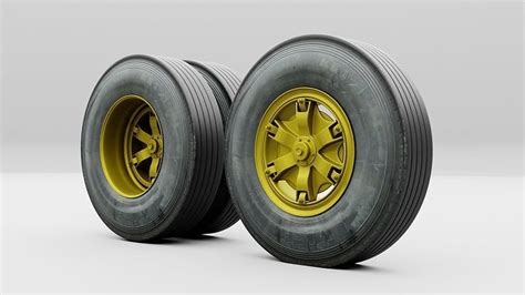 Bus wheels 3D model | CGTrader