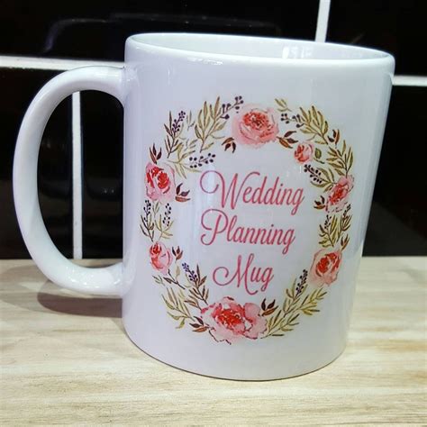 Personalised Wedding Mug by RubySlippers14 on Etsy