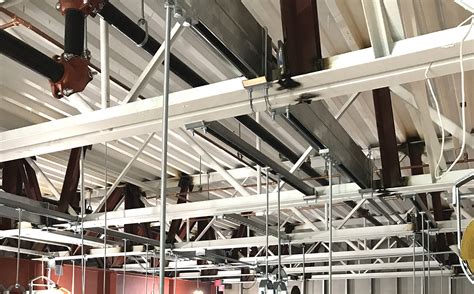Connecting Unistrut to Bar Joist Using Beam Clamps