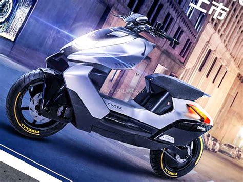 CFMoto Zeeho Cyber Electric Scooter Concept - Likely Rival To Ather 450X