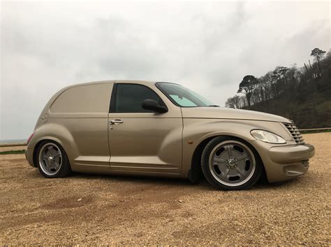 This matte black chrysler pt cruiser pickup will haunt your nightmares ...