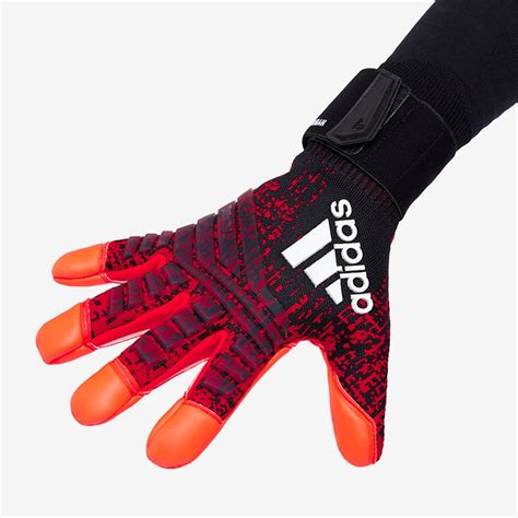 adidas Predator Pro Hybrid - Mens GK Gloves - Roll Finger - Active Red ...