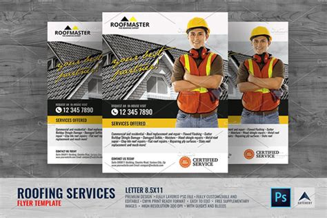 16+ Roofing Flyer Designs | Free & Premium Downloads