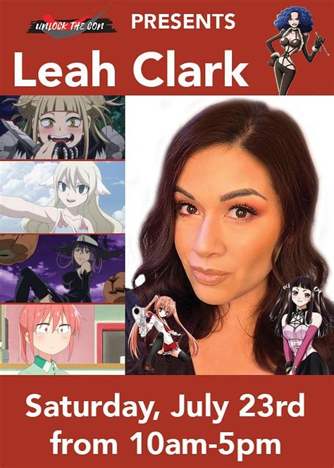 Unlock The Con Presents: Voice Actress Leah Clark! Tickets at Auburn Outlet Mall in Auburn by ...